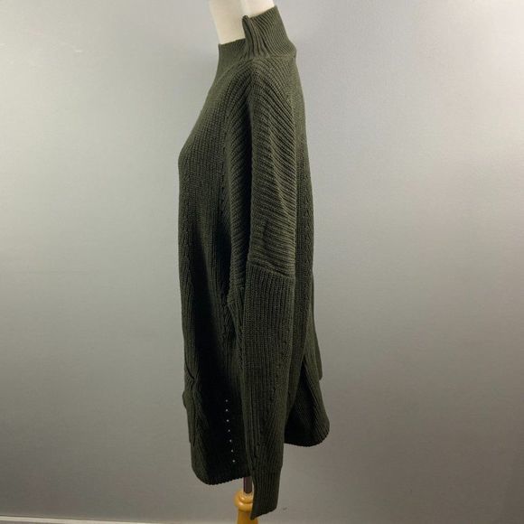 NWT RDI‎ Green Beach Turtle Neck Sweater (L) - Picture 5 of 9